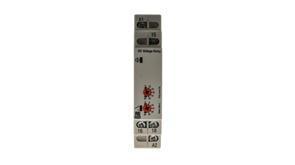 Batterieüberwachungsrelais, 1 Wechsler, 8A, 250V, 2kVA